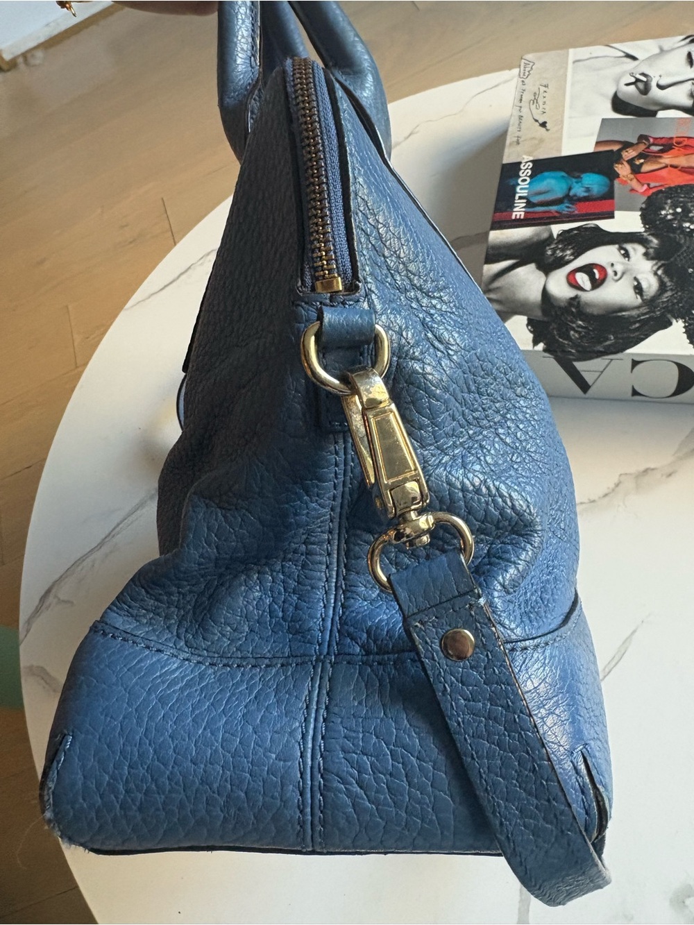 Kate Spade New York Southport Jenny Satchel Pebbled Leather Bag - Picture 4 of 9